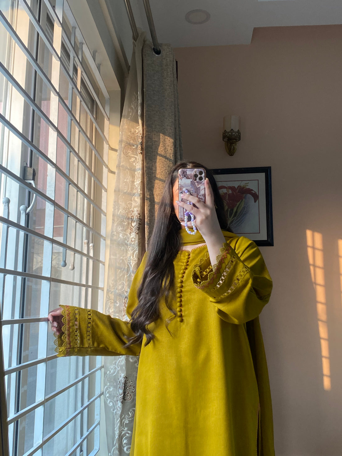 3 PIECE – Silk Karandi Dress