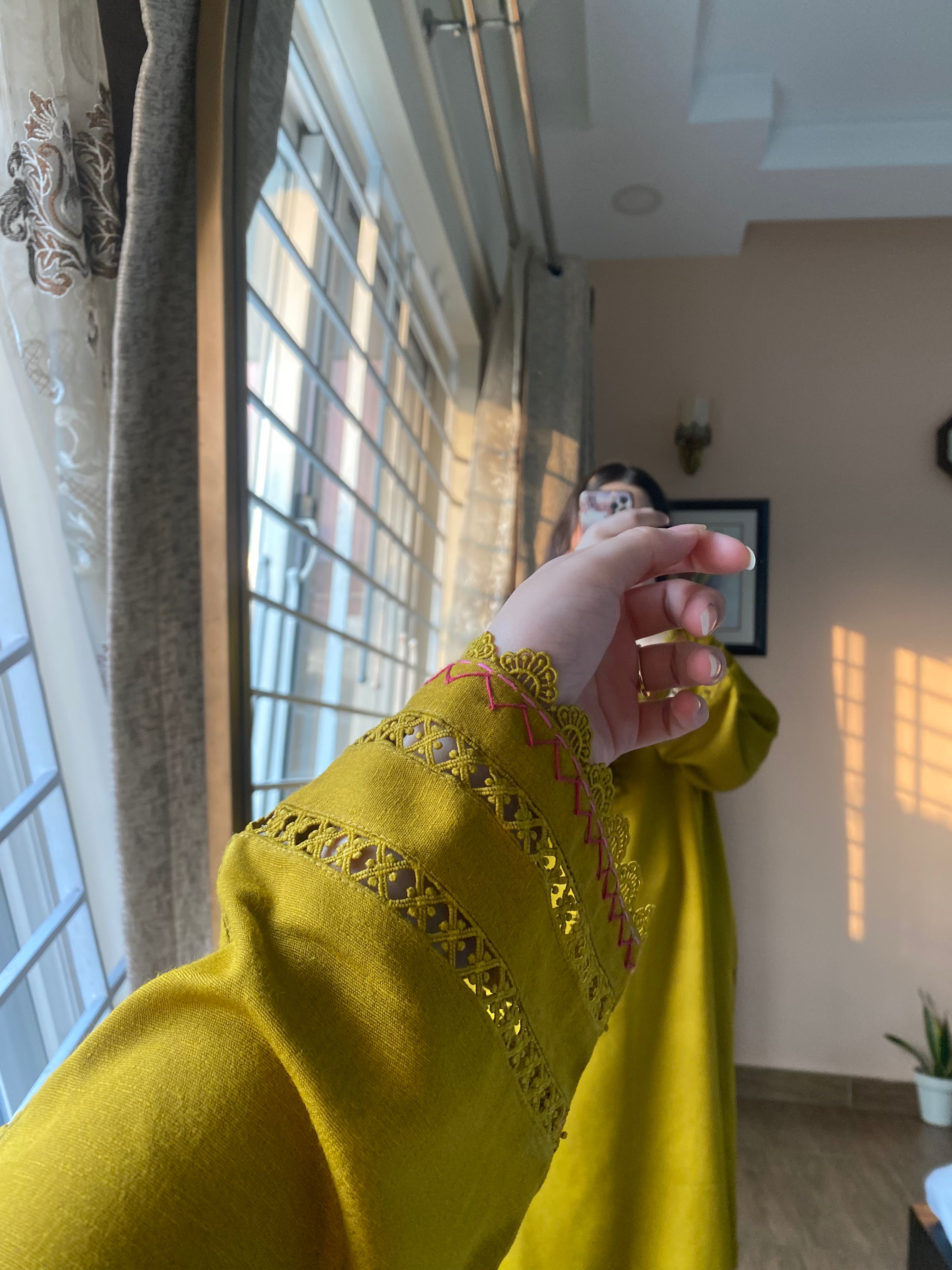 3 PIECE – Silk Karandi Dress