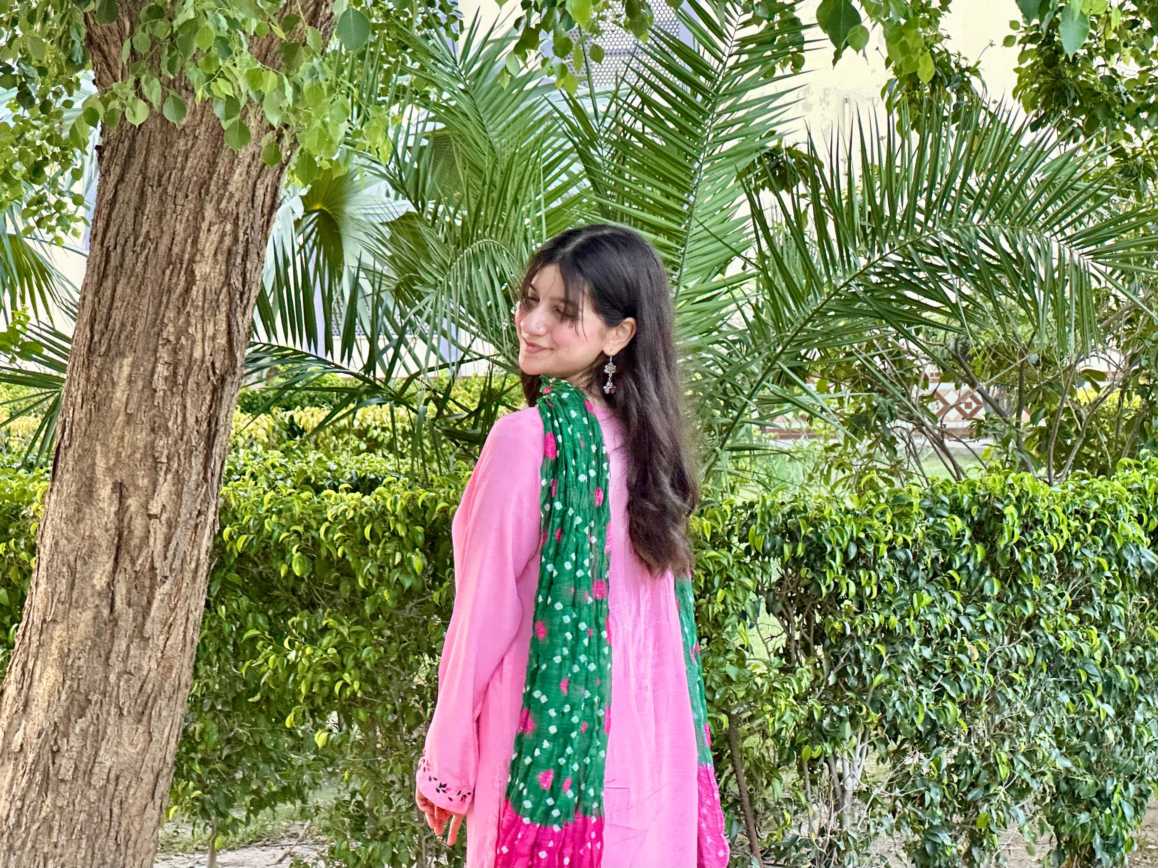 3 Piece - Handcrafted Pink Dress
