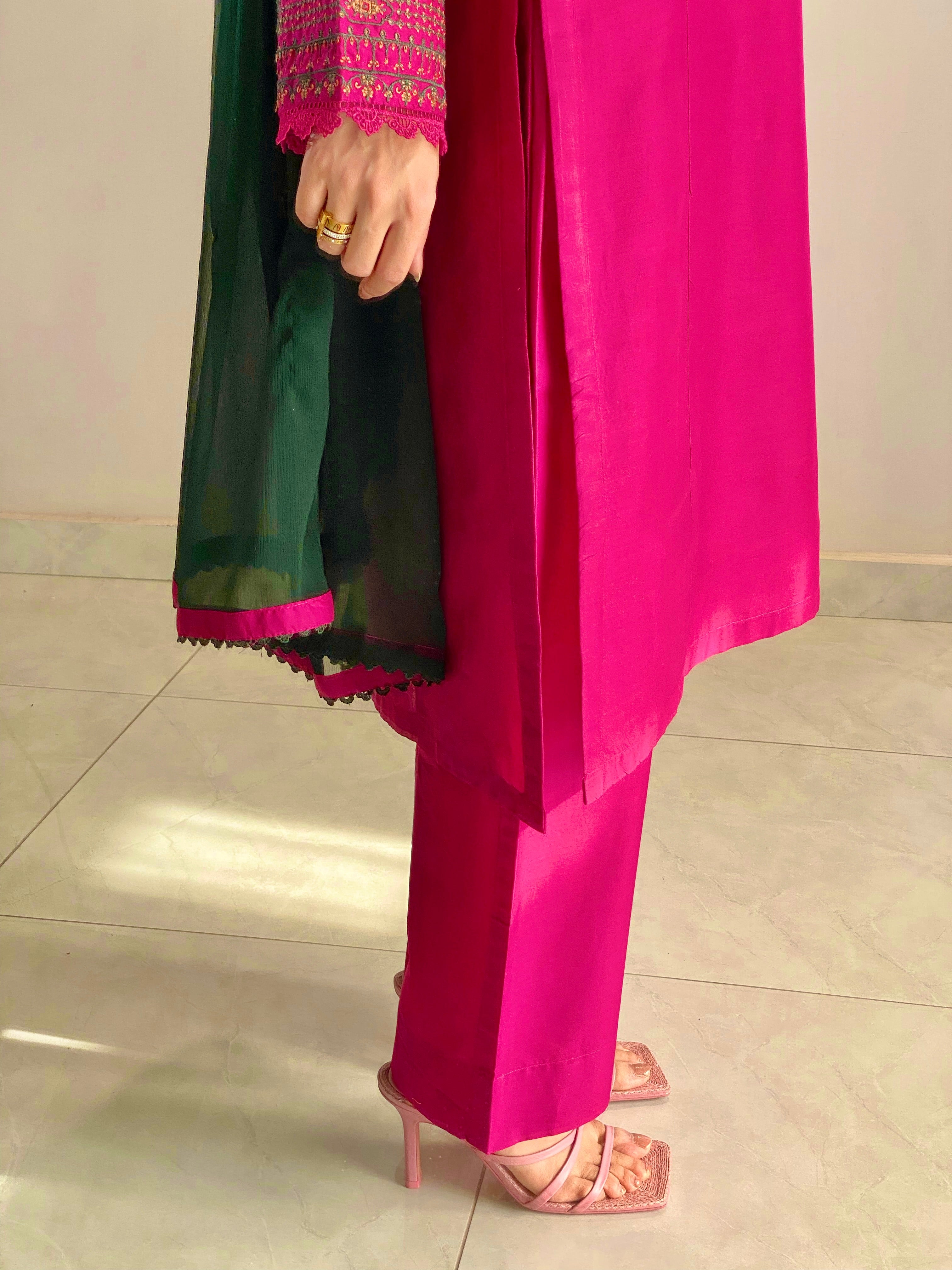 3 Piece - Ruby Rose Embroidered Dress