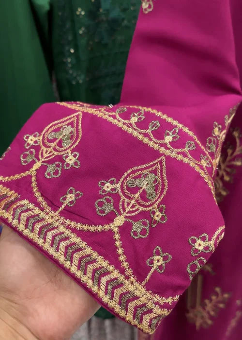 Minal Embroidered 2-Piece Stitched Suit for Women