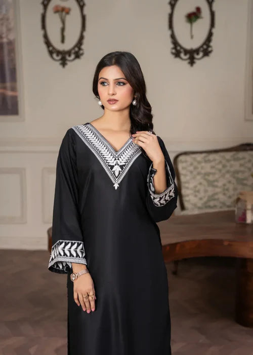 Jasmine Embroidered 2-Piece Stitched Suit for Women